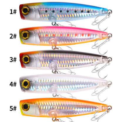 Iscas de Pesca Popper Topwater 11cm 23g 13cm 43g Pesca Boia Artificial Pesca de Baixo, Lúcio, Carpa, Wobbler, Artigos de Pesca