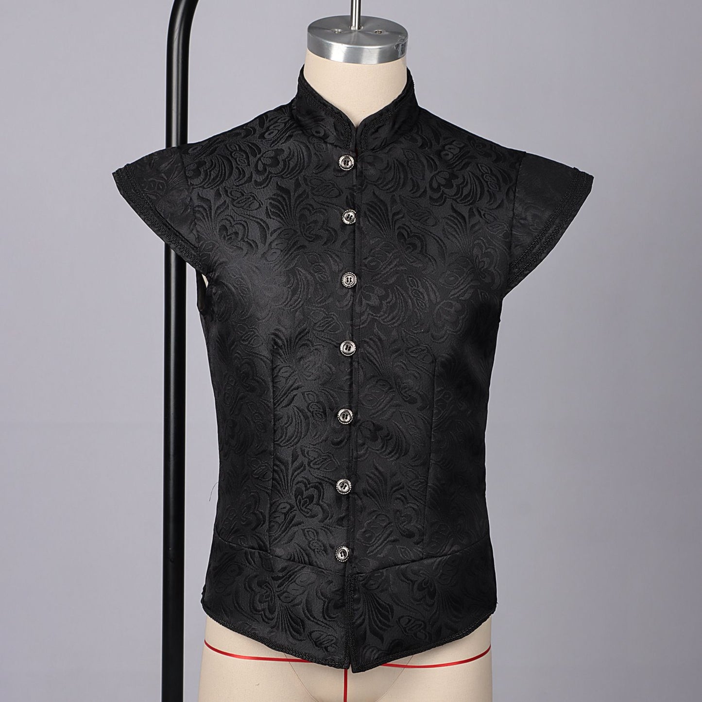 Mens Tudor Doublet Vest Victorian Medieval Renaissance Tudor Prince King Costume Ren Faire Jerkin Vest Waistcoat