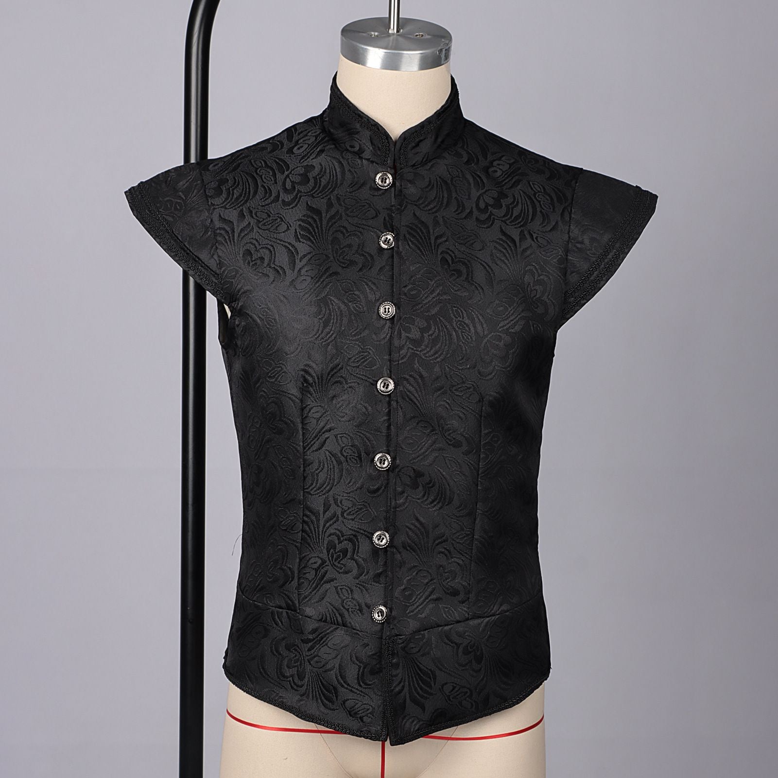 Mens Tudor Doublet Vest Victorian Medieval Renaissance Tudor Prince King Costume Ren Faire Jerkin Vest Waistcoat