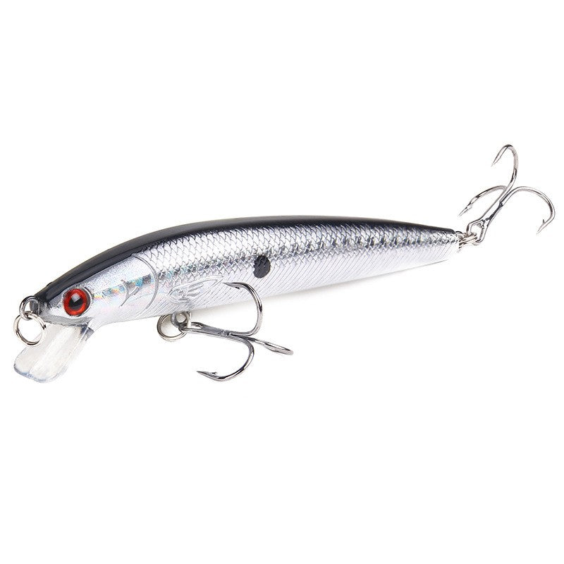 Long Tail Minnow Fishing Lure 10cm 9g Floating Hard Bait Artificial Wobbler Crankbait 3D Eye 10 Color Carp Perch Fishing Tackles