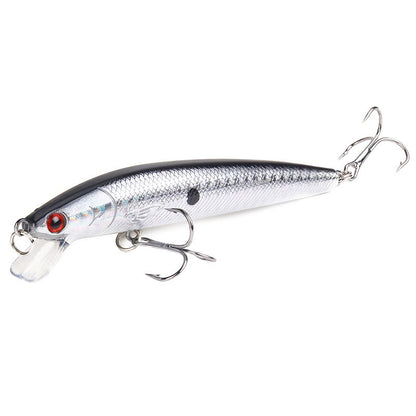 Long Tail Minnow Fishing Lure 10cm 9g Floating Hard Bait Artificial Wobbler Crankbait 3D Eye 10 Color Carp Perch Fishing Tackles