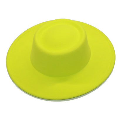 Chapéus Fedora Masculino Feminino Aba Larga 8.5CM Lã Feltro Chapéus Jazz Estilo Britânico 2023 Chapéu Panamá Formal Social
