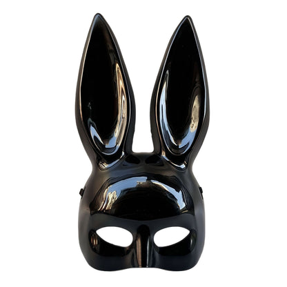 Unisex Rabbit Animal Half Face Cosplay Party Mask, Perfect for Birthdays & Gatherings, Suitable for Men & Women