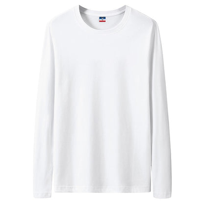 Good Quality 4XL 5XL Plus Size T-Shirts Men Long Sleeves Cotton Tops Male Tees Basic Plain Tshirts Women Tee Shirts Underwears