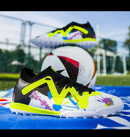 Men Society Soccer Shoes Cleats Professional Football Field Boots Fast Grass Training Football Shoes High Quality Sneaker Match