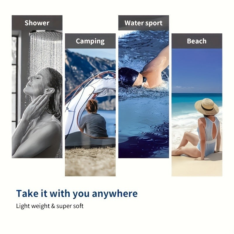 Extra Large Quick-Dry Bat Beach Towel - Sandproof & Stylish, Ideal for Travel, Yoga, Pool,