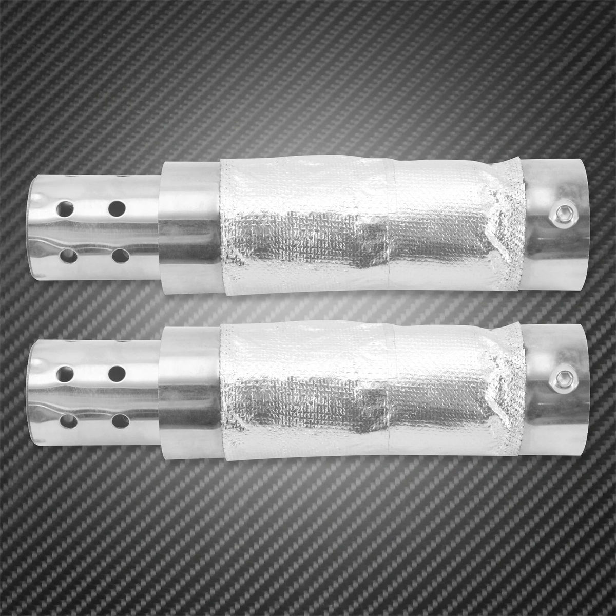 Motorcycle Exhaust Pipe Muffler 38-48mm Quiet Baffle Universal For Harley Sportster XL 1200 883 Touring FLHR FLH Dyna Softail FL