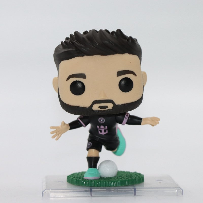Funko POP Original Copa do Mundo FIFA Inter Miami Football Club Lionel Messi Colecionável Periférico Boneco de Ação Brinquedo Infantil