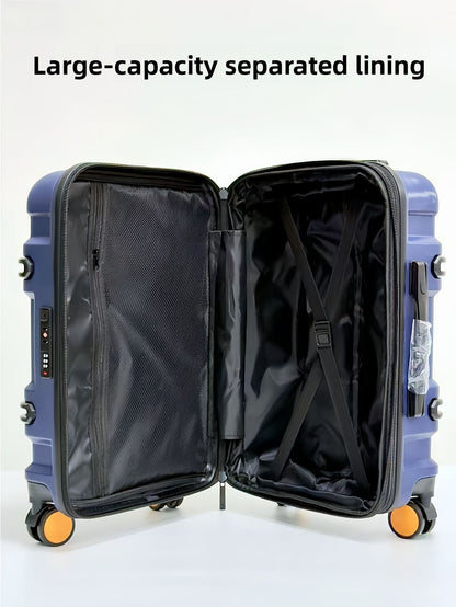 COLENARA Suitcase New ABS + PC Boarding Box Three Sets of Large-capacity Trolley Bags Women's Wheeled Travel Bag Luggage