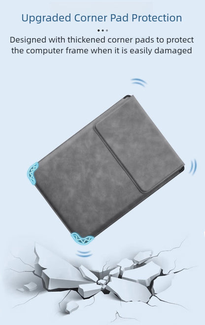 Laptop Sleeve Case 13 14 15 15.6 16Inch For Huawei HP DELL Bag For Macbook Air Pro 13 13.6 M4 Notebook Case with stand Men Women