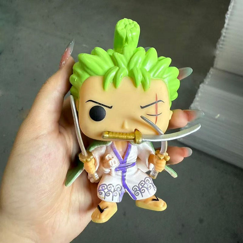 Funko Pop One Piece Figure Luffy modelo Blind Box Colecionáveis Action Figure é adequado para enfeitar figuras Presentes de fãs de brinquedos