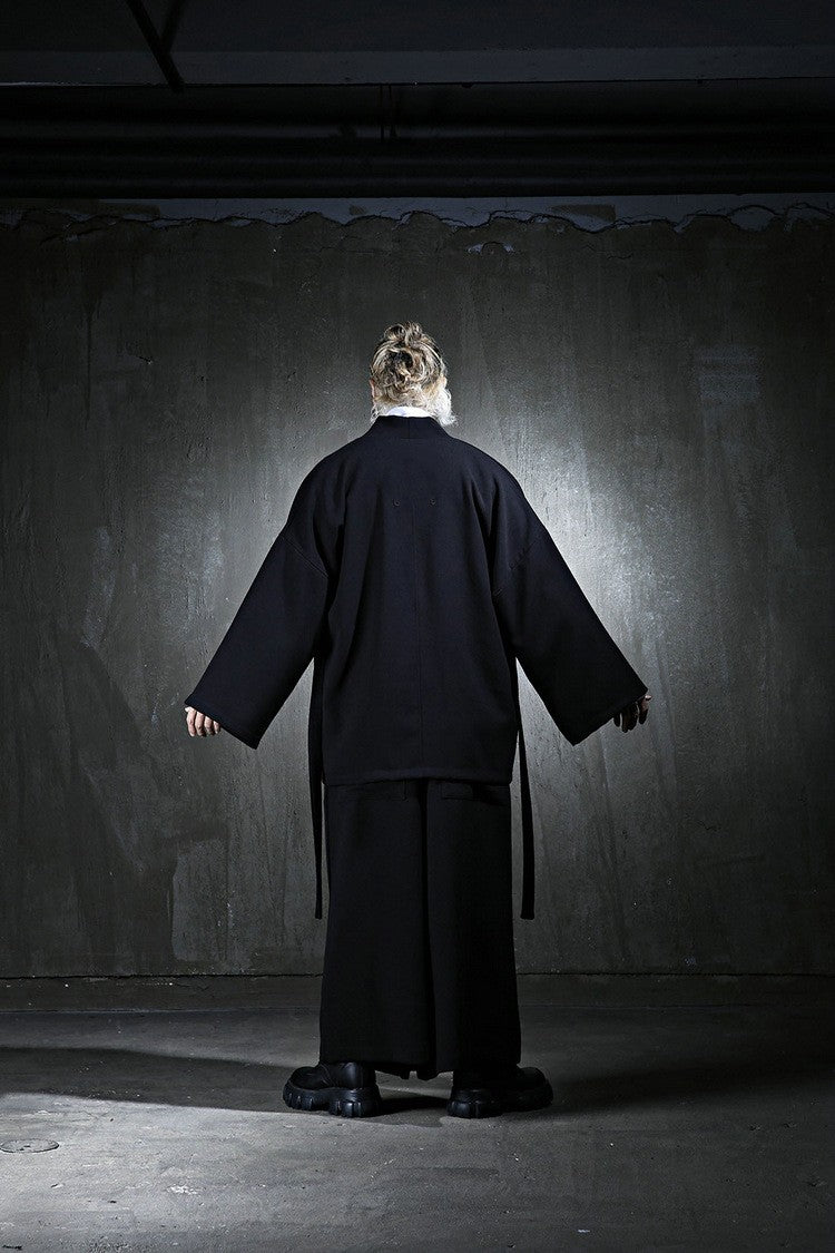 Spring Men's Frenulum Loose Coat Korea Tide Brand Plus Size Outwear New Fashion Casual Jackets Male Personality Clothes Hombre