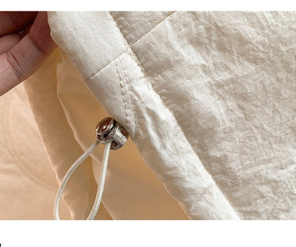 Artistic Long Thiened down Cotton f Skirt plus Size Women's Winter New Sle Fluffy Warm A-Line Skirt Commute Sle