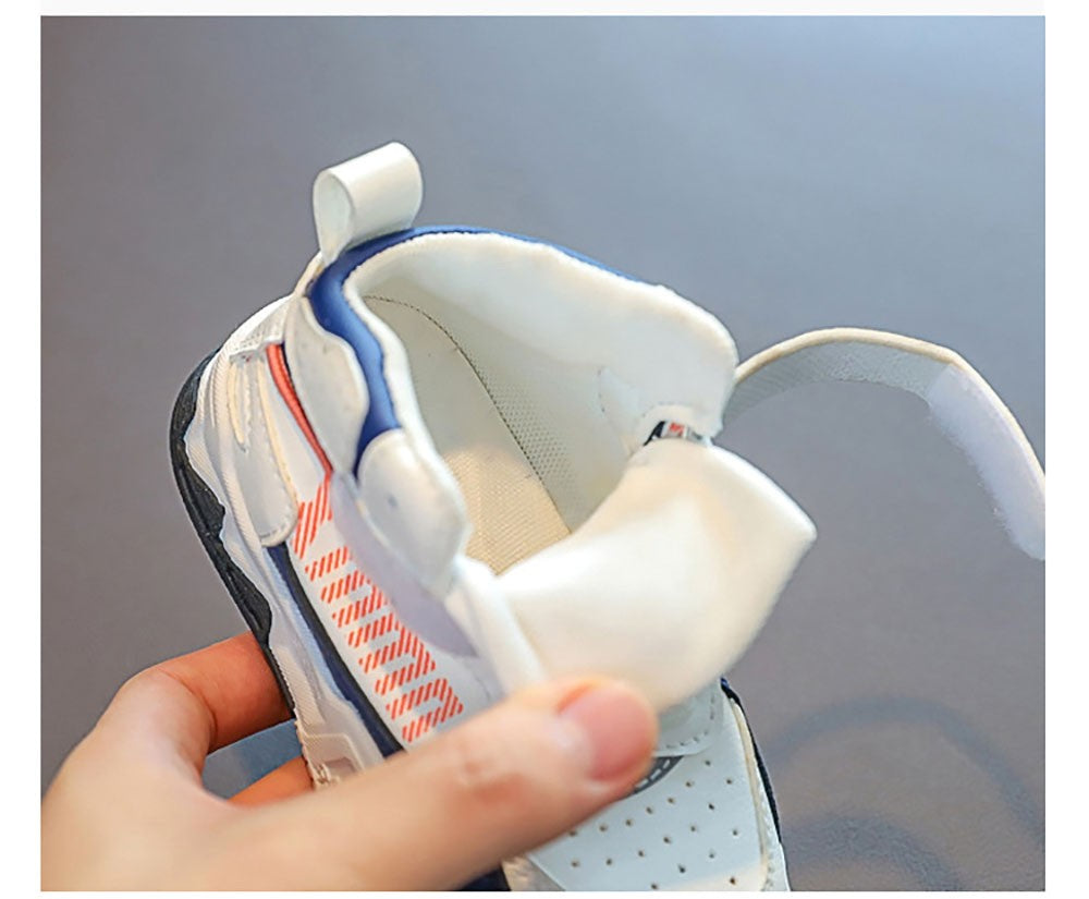 Fashion Sneakers For Kids Trend Fashion Basketball Shoes For Boy Soft-soled Anti-slippery Children's Sport Shoes Tennis Shoes