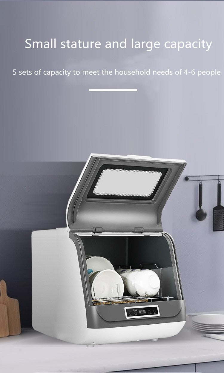 Eco-Friendly Homeuse Kitchen Dishwasher Portable Countertop Compact Smart Dishwashers With Air-Dry Function