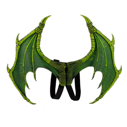 Animal Cospty Dragon Costume Purim Christmas Gift Carnival Party Cosplay Set Wing and Tail faucet Costume
