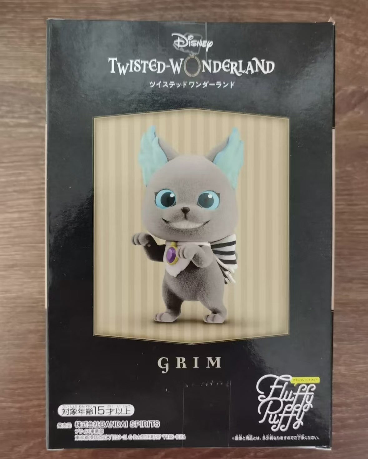 Genuine Bandai Q posket Series Disney Twisted Leona Jack Ruggie Wonderland Azul Ashengrotto Colecionáveis Brinquedos de Modelo Presente