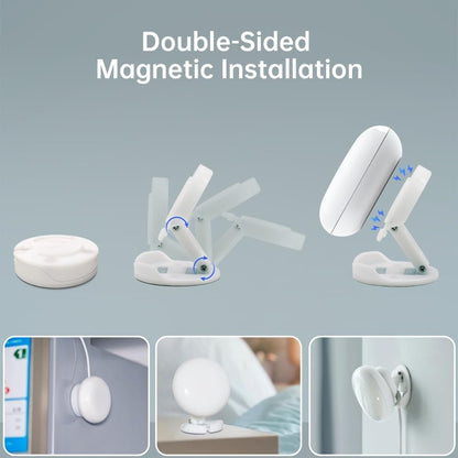 LinknLink Smart Home Bridge Sensor de Presença de Emoções, Sensor de Movimento Inteligente WiFi com Radar mmWave, IR, Funciona com Alexa e Google Home