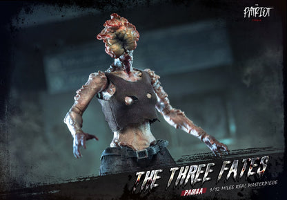 Em estoque Patriot Studio The Last of Us Clicker The Three Fates Zombie 1/12 Bonecos de Ação com Roupas de Pano Coleção de Brinquedos de Presente