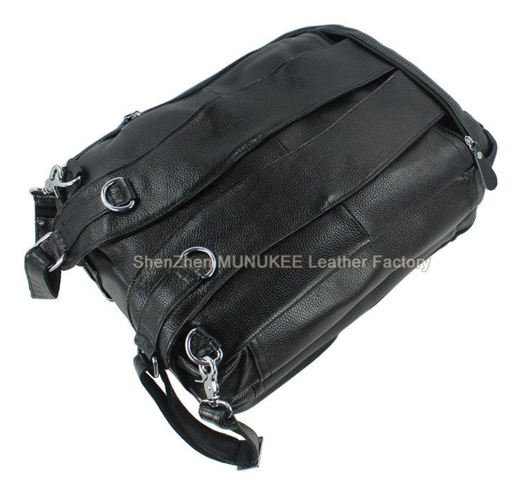 Bolsa de Viagem Masculina de Couro Genuíno Legítimo de Grão Integral Multifuncional, Bolsa de Viagem de Couro, Bolsa de Viagem Grande, Bolsa de Fim de Semana