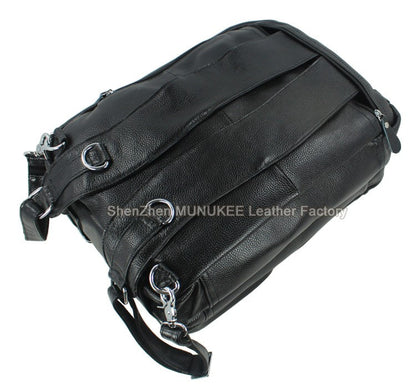 Bolsa de Viagem Masculina de Couro Genuíno Legítimo de Grão Integral Multifuncional, Bolsa de Viagem de Couro, Bolsa de Viagem Grande, Bolsa de Fim de Semana