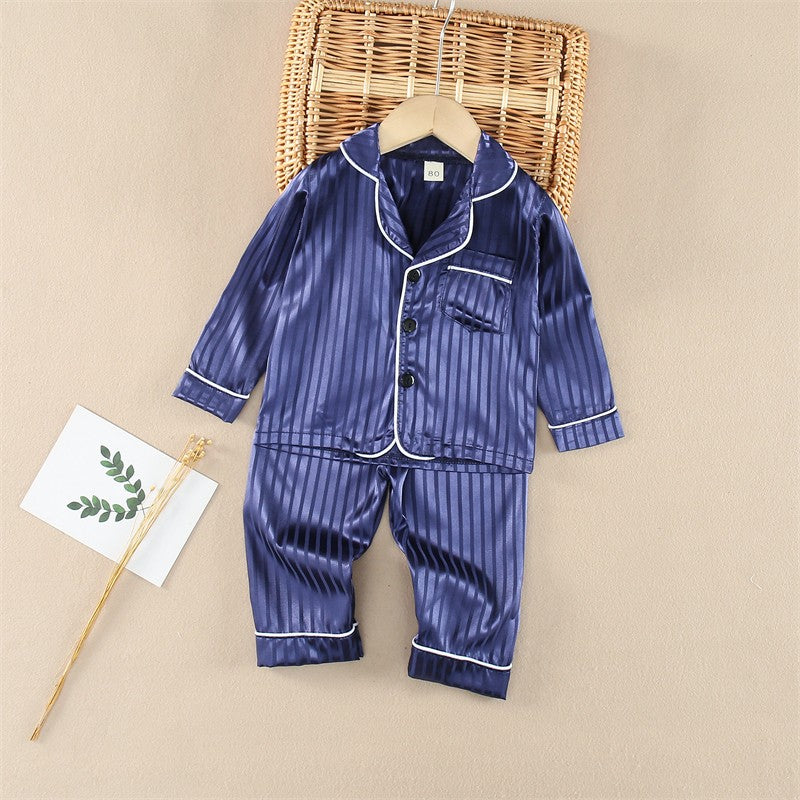 Conjunto de Roupas de Bebê Primavera Outono Meninos Pijama Infantil Camisa Manga Longa Calça 2 Peças/Conjuntos Roupa de Dormir para Crianças Fantasia Infantil