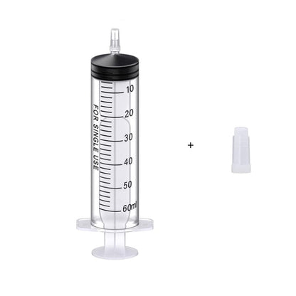 1/5/10/20 seringas de plástico para hidroponia, medição de perfume, enxágue, amostrador descartável, injetor, seringa de medição e injeção