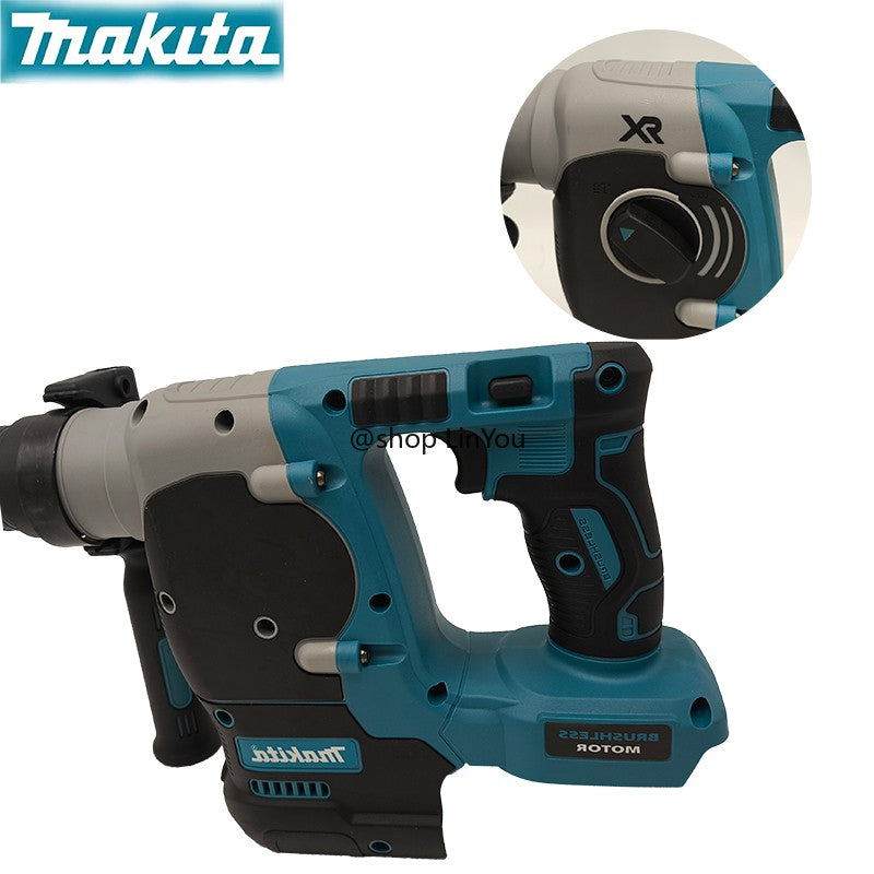 Makita 273 Furadeira de Impacto Rotativa sem Fio, sem Escovas, Recarregável, Perfuração e Cinzelamento, Ferramenta de Alto Torque