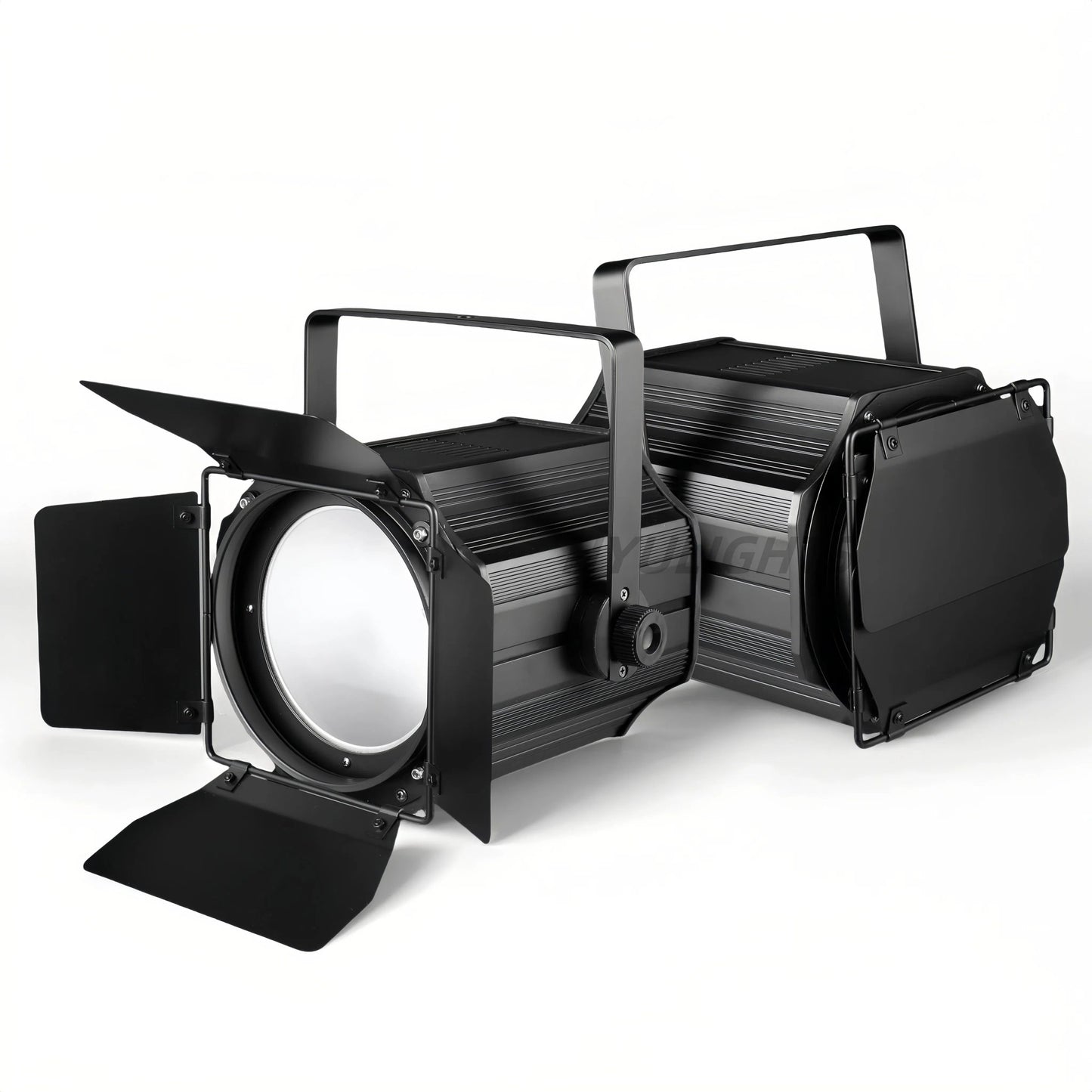 300W COB LED Par Light  Barn Doors 2IN1 Cold White + Warm White   Led Beam Wash Strobe 6IN1 RGBWA+UV Effect Stage Lighting