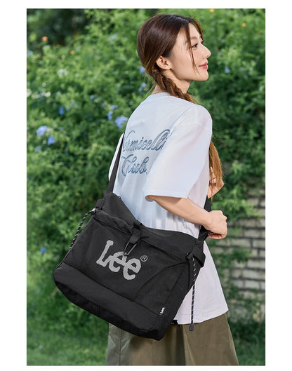 LEE Fashion Waterproof Large Crossbody Messenger Bags For Ladies Women Multifunctional Nylon Big Size Shoulder Schooll Bag