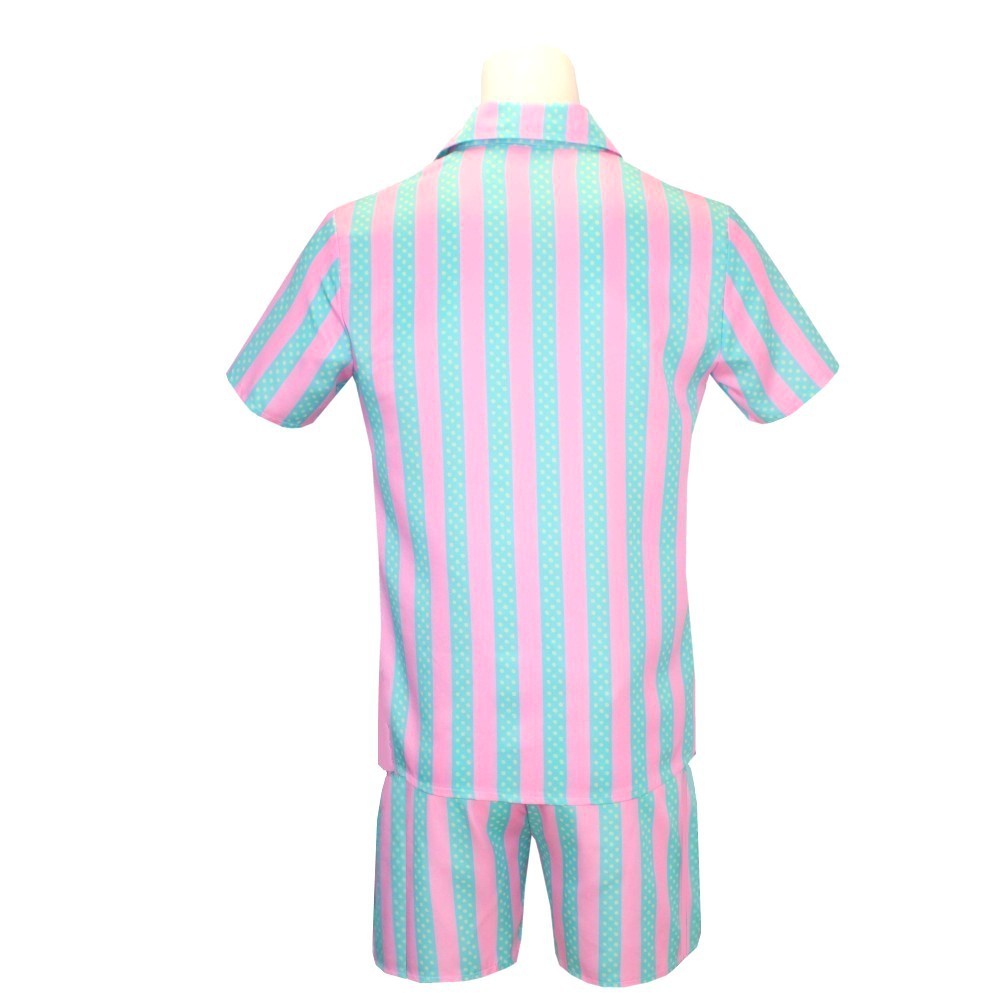Costume De Cosplay Du Film Ken Pour Adulte, T-shirt Noir, Écharpe Rose, Ensemble Complet, Princesse, Ixde Carnaval D'Halloween