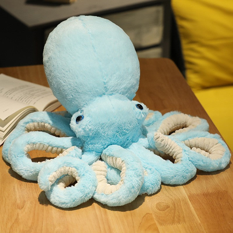 1pc 30-90CM Creative Lifelike Octopus Plush Toys Sea Animal Stuffed Dolls Pillow Back Cushion Children Kids Birthday Xmas Gifts