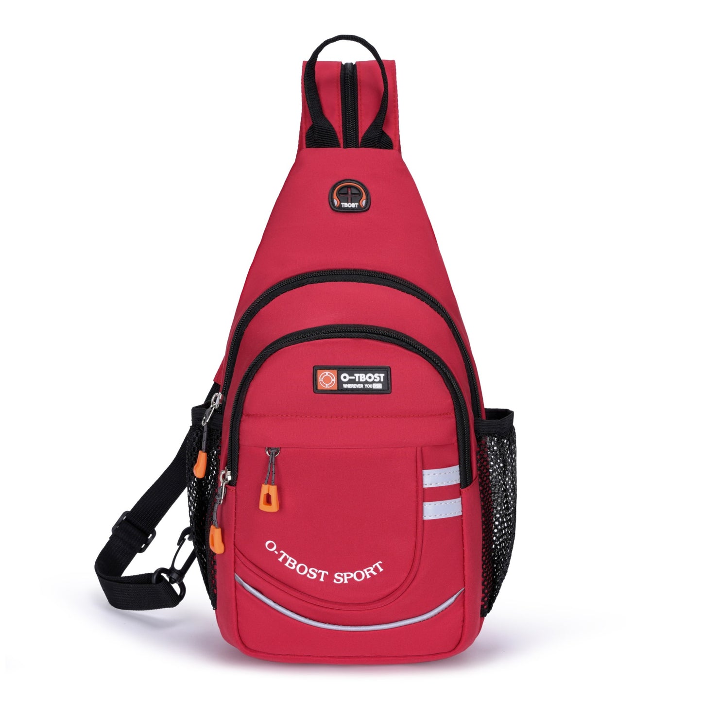 Tourist leisure chest bag, multifunctional large capacity shoulder bag, outdoor trendy crossbody bag