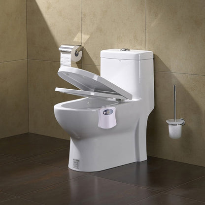 Toilet Night Light PIR Motion Sensor Toilet Lights LED Washroom Night Lamp 16 Colors Toilet Bowl Lighting For Bathroom Washroom