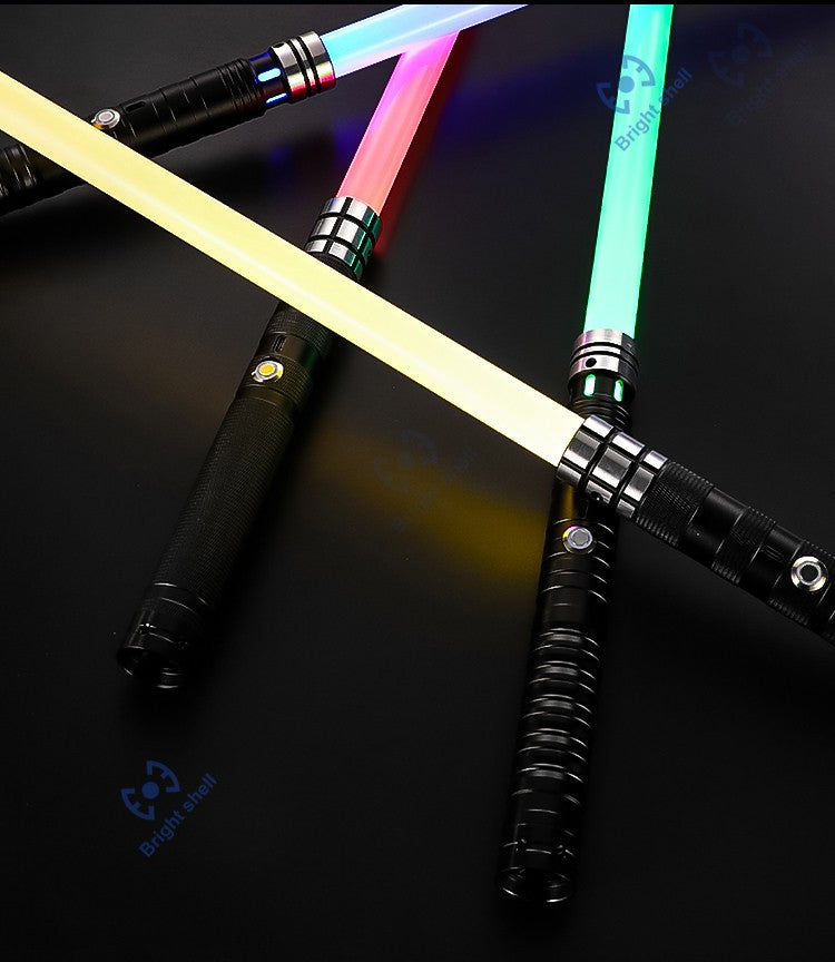 Metal Lightsaber Sword Toys RGB Light Saber 15Color Change Kids Soundfonts Force FX FOC Blaster Toys Jedi Sword Gift