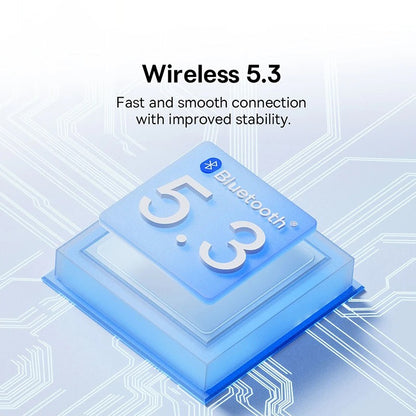 Baseus Bowie EZ10 Earphones Wireless Bluetooth 5.3 0.06' Low Latency TWS Headphone with Dual Microphones Headset HD Call Earbuds