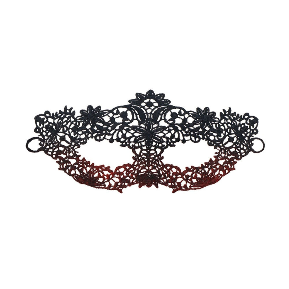 Makeup Ball Hollow Lace Face Mask With Ribbon Princess Masquerad Cosplay Prom Props Costume Female Sexy Diamonds Eye Mask