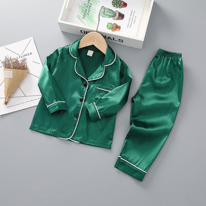 Conjunto de Roupas de Bebê Primavera Outono Meninos Pijama Infantil Camisa Manga Longa Calça 2 Peças/Conjuntos Roupa de Dormir para Crianças Fantasia Infantil