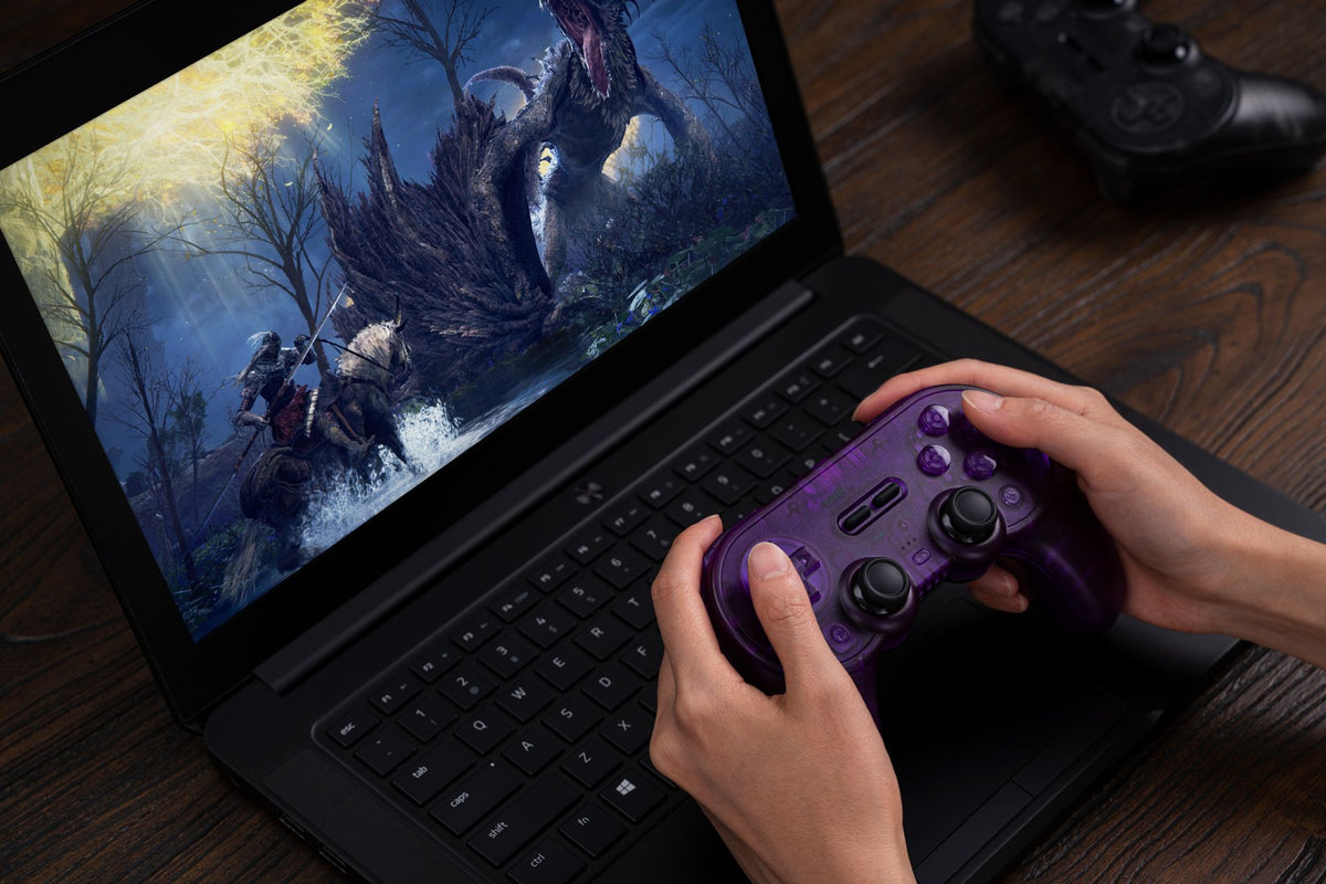 8BitDo Pro 2 Bluetooth Controller Gamepad Handle with Hall Effect for Nintendo Switch 2, PC, MacOS, Android, Steam, Raspberry Pi