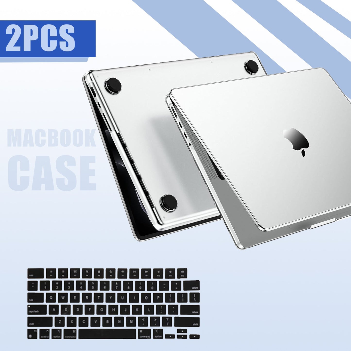 For MacBook Pro 14 inch Case 2024-2021 M4 M3 M2 M1 Pro/Max Matte Cover Protective Hard Shell Case Laptop&Keyboard Cover