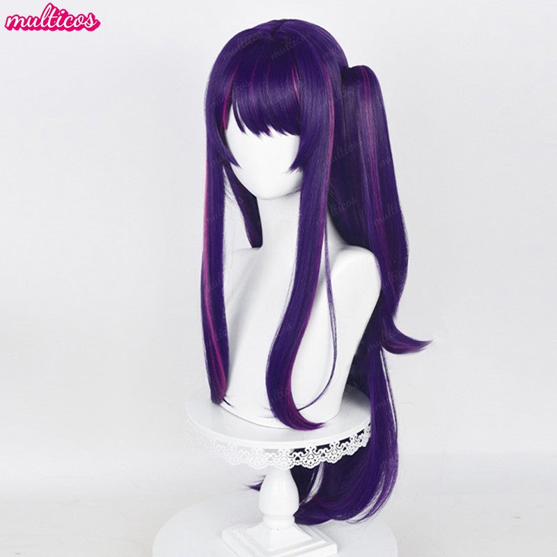 Peruca de Cosplay Oshi no Ko Hoshino Ai Hoshino Ruby Hoshino Akuamarin Arima Kana Peruca de Cosplay Cabelo Resistente ao Calor Perucas de Anime + Touca de Peruca