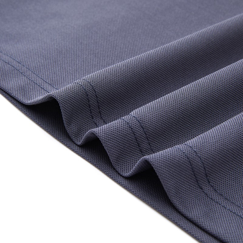 High End Quality Men's Polo Shirt Striped Collar Letter Print Short Sleeve Shirt Summer Lapel T-Shirt Business Trend Menswear