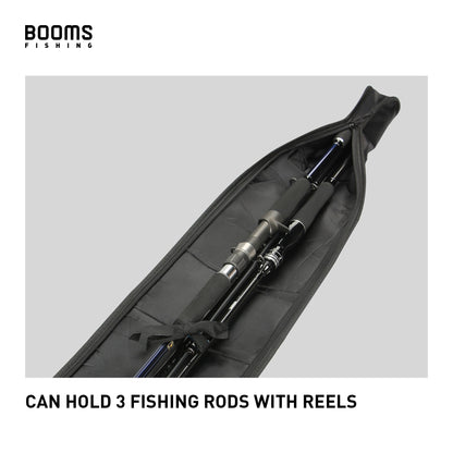 Booms Fishing PB3 Fishing Rod Bag Pole Storage Case Nylon 130 cm to 215 cm Foldable Apply to Multi-size Fishing Rods Bags