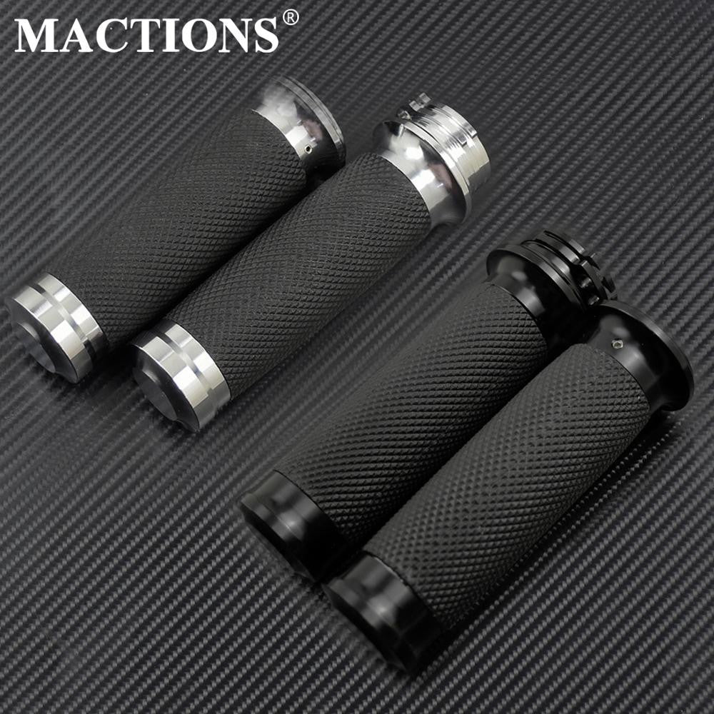 Manoplas de Guidão de Moto 1"25mm Para Harley Touring Road Street Glide Sportster 883 1200 72 XL Dyna VRSC Softail Custom