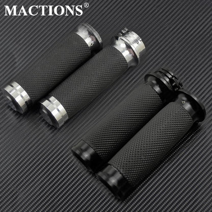 Manoplas de Guidão de Moto 1"25mm Para Harley Touring Road Street Glide Sportster 883 1200 72 XL Dyna VRSC Softail Custom