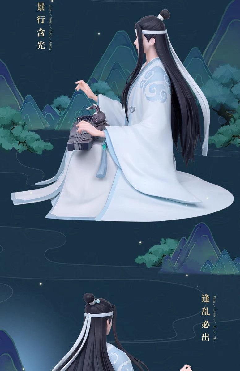 Mo Dao Zu Shi Yunge Yayun Wei Wuxian Lan Wangji Figures Genuine Anime Peripheral Collectible Model Desktop Decoration Doll Gift