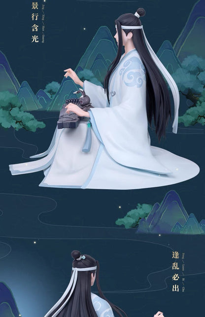 Mo Dao Zu Shi Yunge Yayun Wei Wuxian Lan Wangji Figures Genuine Anime Peripheral Collectible Model Desktop Decoration Doll Gift