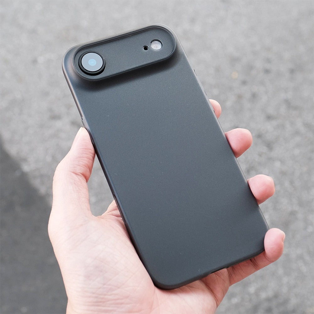 Capa Dura Ultrafina 0,3mm Para iPhone Air 17 16 Pro Max Plus 16E Translúcida Fosca Preta Fina PP Para iPhone17ProMax 16Pro