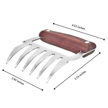 1pc Bear Claws Barbecue Fork Pull Shred Pork Shredde Manual Meat Clamp Roasting Fork Kitchen Tool Bbq Accessories Free Shipping