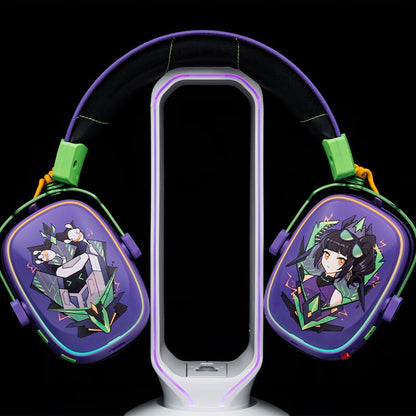 VALKYRIE VK S1 Gaming Headset Wireless Triple-Mode Detachable Microphone 15ms Ultra-low Latency Customized Gaming Headphones